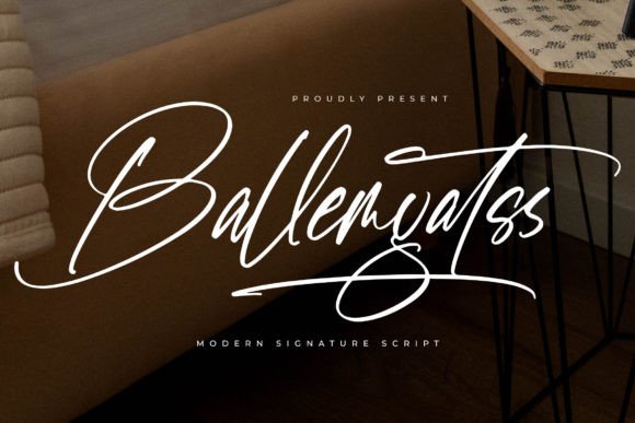 Ballemyatss: A Modern Signature Script for Luxury Projects