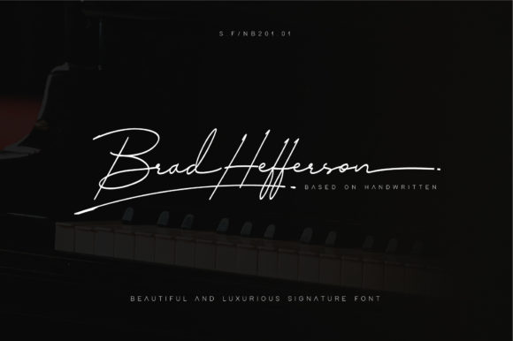 Brad Hefferson Script Font