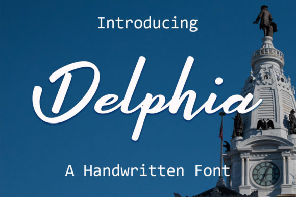 Delphia: A Timeless Script Font for Modern Design and Communication