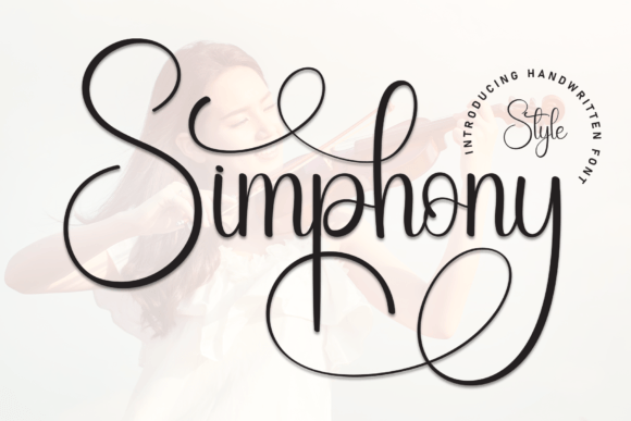 Discover the Elegance of Simphony Font