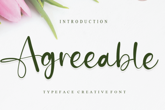 Discover the Timeless Elegance of Agreeable Font