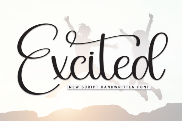Excited: A Font That Elevates Design with Handwritten Elegance