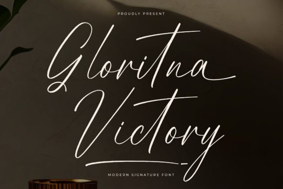 Gloritna Victory: A Font That Elevates Design with Timeless Elegance