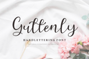 Guttenly Font for Creative Projects