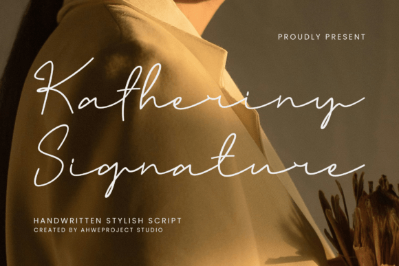 Katheriny Signature Font: Elegant Handwriting for Creative Projects
