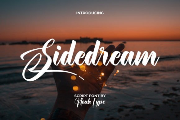 Sidedream Font: Elevating Design with Elegant Calligraphy in Professional and Creative Workflows