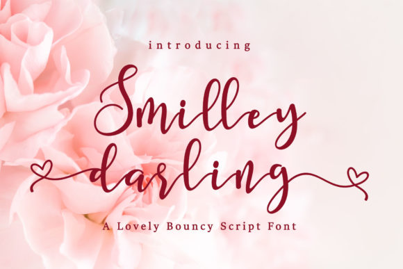 Smilley Darling: A Bouncy Script Font for Creative Designs