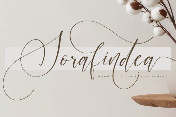 Sorafindea - A Luxurious Script Font for Modern Design