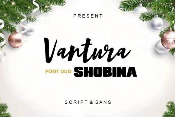 Vantura Shobina: A Hand-Lettered Font for Creative Expression